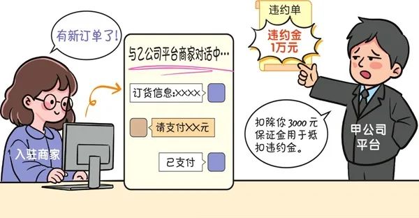 电商平台恶意倒卖第三方商品 违约单 商家行为构成违约_礼品包一件代发
